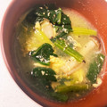 n＆k's cooksnap of when they made ほうれん草としめじのふわふわ卵スープ.