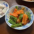 なつっこりー's cooksnap of when they made ピーマンと人参のごまおかか和え.