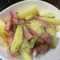 ＭＩ−ＳＡＮ's cooksnap of when they made ごろごろベーコンとじゃが芋のニンニク炒め.