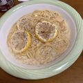 クックHDP0M2☆'s cooksnap of when they made スッキリ濃厚♡レモンクリームパスタ.
