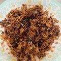 プレパラート's cooksnap of when they made ダシ殻で作る♪美味しいカツオのふりかけ.