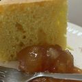 yu__a's cooksnap of when they made 炊飯器でぐりとぐら風カステラ.
