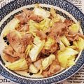 あーこ姐's cooksnap of when they made 豚こま肉とキャベツの醤油こしょう炒め♡.