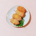 まあまま☆0403's cooksnap of when they made 魚肉ソーセージとチーズのフライ.