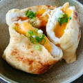 ryo2378's cooksnap of when they made 油揚げで♪はんぺんツナマヨチーズ焼き.