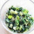なぽりたんの台所's cooksnap of when they made 簡単♪新タマネギの葉の油味噌.