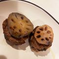 ＊tomomama＊'s cooksnap of when they made うちのレンコンはさみ焼き　大葉風味.