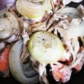 ♬あじさいのレシピ♬'s cooksnap of when they made 甘塩鮭と玉ねぎのバタポン〜レンジで.