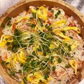 aginda3's cooksnap of when they made ちらし寿司〜カニカマと鮭で簡単おもてなし.