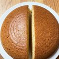 Ｎよんよん's cooksnap of when they made HMときな粉のケーキ(炊飯器）.