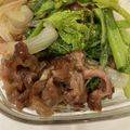 105♡'s cooksnap of when they made 牛肉と菜の花のオイスター炒め.