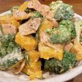 あっちゃんキッチン♪'s cooksnap of when they made かぼちゃとブロッコリーのデリ風サラダ.