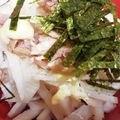 ブランシュkuu's cooksnap of when they made 海苔とツナマヨの大根サラダ♪.