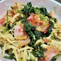 れいちょんぐ's cooksnap of when they made ほうれん草とえのきとベーコンのバター炒め.