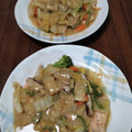 松潤LOVE♥️♥️'s cooksnap of when they made 白菜と鮭だけ♪フライパンでちゃんちゃん風.