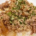 なーなちゃん's cooksnap of when they made 【激ウマ！豚バラ丼】.