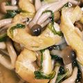ゆゆっちゃ's cooksnap of when they made 即席☆水菜＆しめじ＆油揚げ煮びたし.