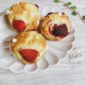 ℳᑦᑋᵃⁿ♡'s cooksnap of when they made フレッシュ苺のミルキーマフィン☆.