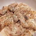 kahourain's cooksnap of when they made 鶏胸肉のマスタードクリーム炒め.