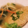 私市ビッキーズ津門巳's cooksnap of when they made “豆腐ハンバーグみそ汁”.