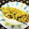 龍青空ママ's cooksnap of when they made キノコのオムレツ.