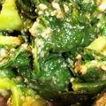 Tiger's's cooksnap of when they made たくさん食べられる♪菜の花のゴマ酢味噌.