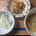 きよーかしよ's cooksnap of when they made わかめごはん　　♪大和市学校給食.