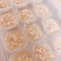 わたあめ♡ふわふわ's cooksnap of when they made 【離乳食 中期】鶏ひき肉 そぼろ餡.