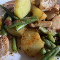 とまえさん's cooksnap of when they made じゃが芋と鶏むね肉のマヨ醤油炒め.