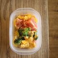 みるく茶's cooksnap of when they made トマトとブロッコリーのふんわり卵炒め.