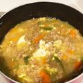 料理初心者imsk's cooksnap of when they made ユッケジャン風スープ☆.