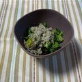 yesmama's cooksnap of when they made 菜の花ととろろこぶ.