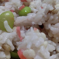 あゆたっくん's cooksnap of when they made 鮮やか！紅生姜と枝豆のおむすび.