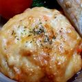 mamegorota's cooksnap of when they made 娘の味★トマトカップライス★.