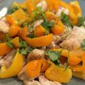 saki1010's cooksnap of when they made 鶏むね肉とパプリカの味噌照り焼き.