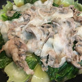 クックNN1BQ8☆'s cooksnap of when they made 豚肉と青梗菜の酒蒸し.