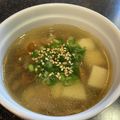 クック1VH8PO☆'s cooksnap of when they made 【腸活レシピ】ザーサイとなめこのスープ.