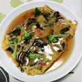 ネコかえる's cooksnap of when they made 簡単中華♪　蟹たまあんかけ＆天津飯.
