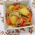 コムギ大好き's cooksnap of when they made 定番簡単肉じゃが！豚肉で豚じゃが.
