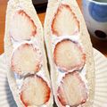 I♡BOY's cooksnap of when they made カンタン可愛い！イチゴのフルーツサンド♡.