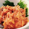 CHA_TAROH's cooksnap of when they made 火いらず！丼やおつまみに＊鯖缶なめろう.
