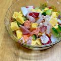 ルぴあ's cooksnap of when they made 簡単！お寿司リメイク☆檸檬カルパッチョ.