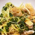 miwaco1207's cooksnap of when they made カイワレと油揚げのレンジでポン♪.
