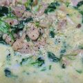 シャル__Shal's cooksnap of when they made 鶏肉ときのこのクリーム煮.