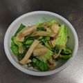 由芽15's cooksnap of when they made 作り置き簡単エリンギ キャベツおかか醤油.