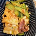 mmmugi's cooksnap of when they made イカときゅうりのコチュジャン和え.