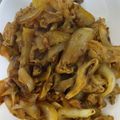 kinkinsan's cooksnap of when they made 玉ねぎたっぷりヤンニョムポーク。#時短.