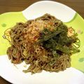 Ｍatu☆Music's cooksnap of when they made 日本（焼）そば.