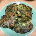 lala5's cooksnap of when they made チーズ白葱入＊豚肉と法蓮草のおつまみ焼き.