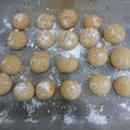 クック3N0VKO☆'s cooksnap of when they made バレンタインに！袋で簡単スノーボール.